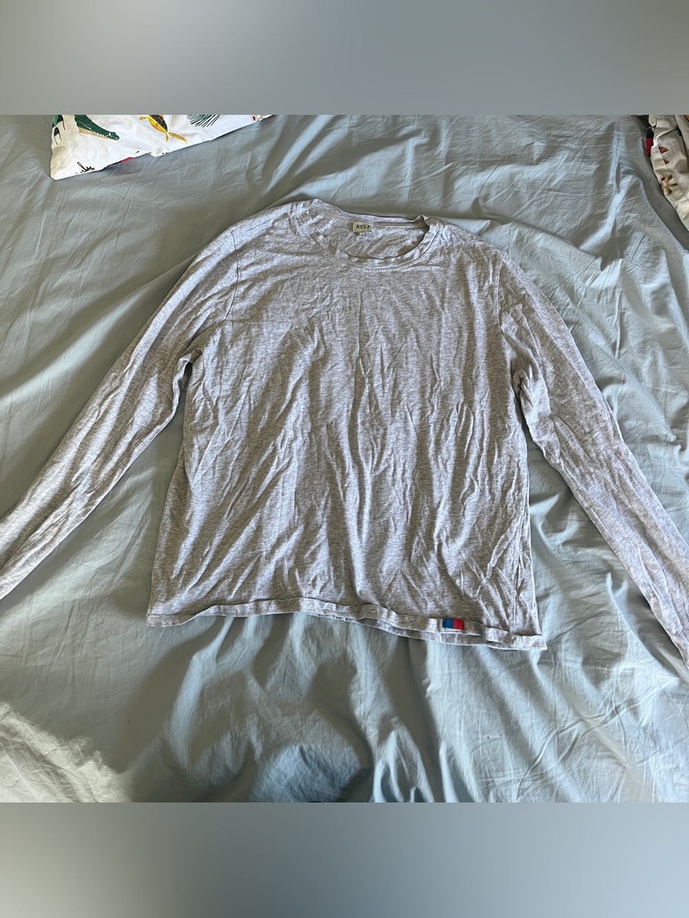 Kule Light Gray Long Sleeve Tee
